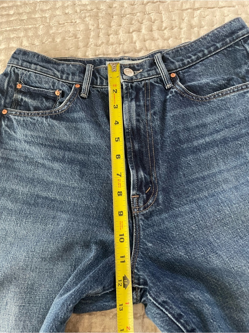 MOTHER The Half Pipe High-Rise Ankle Jeans Size 29 - Picture 11 of 13
